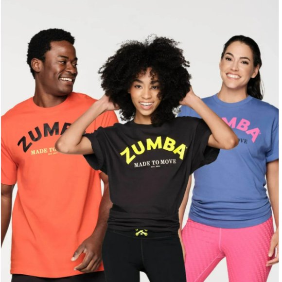 Zumba Forever ALL GENDER TeeShirt - NWT (Black) - Picture 3 of 4